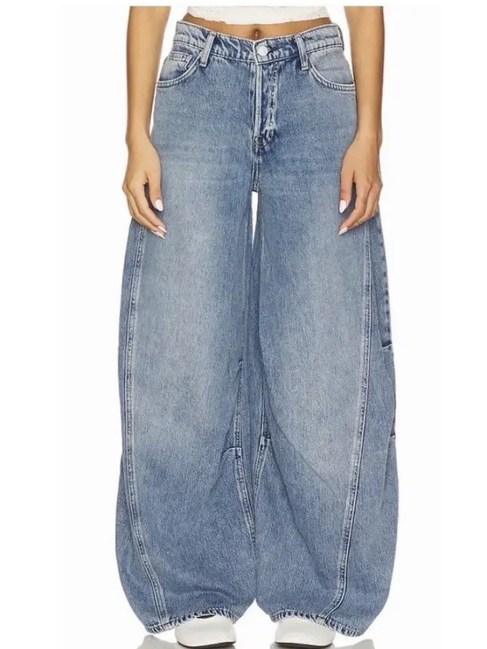 Free People Denim - Free People We The Free Westward Demi Barrel WideLeg Jeans